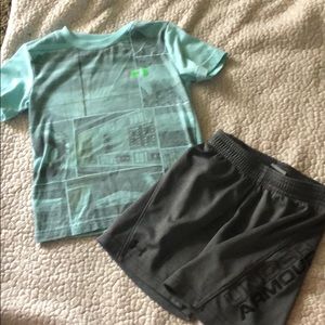 Boys under armour set